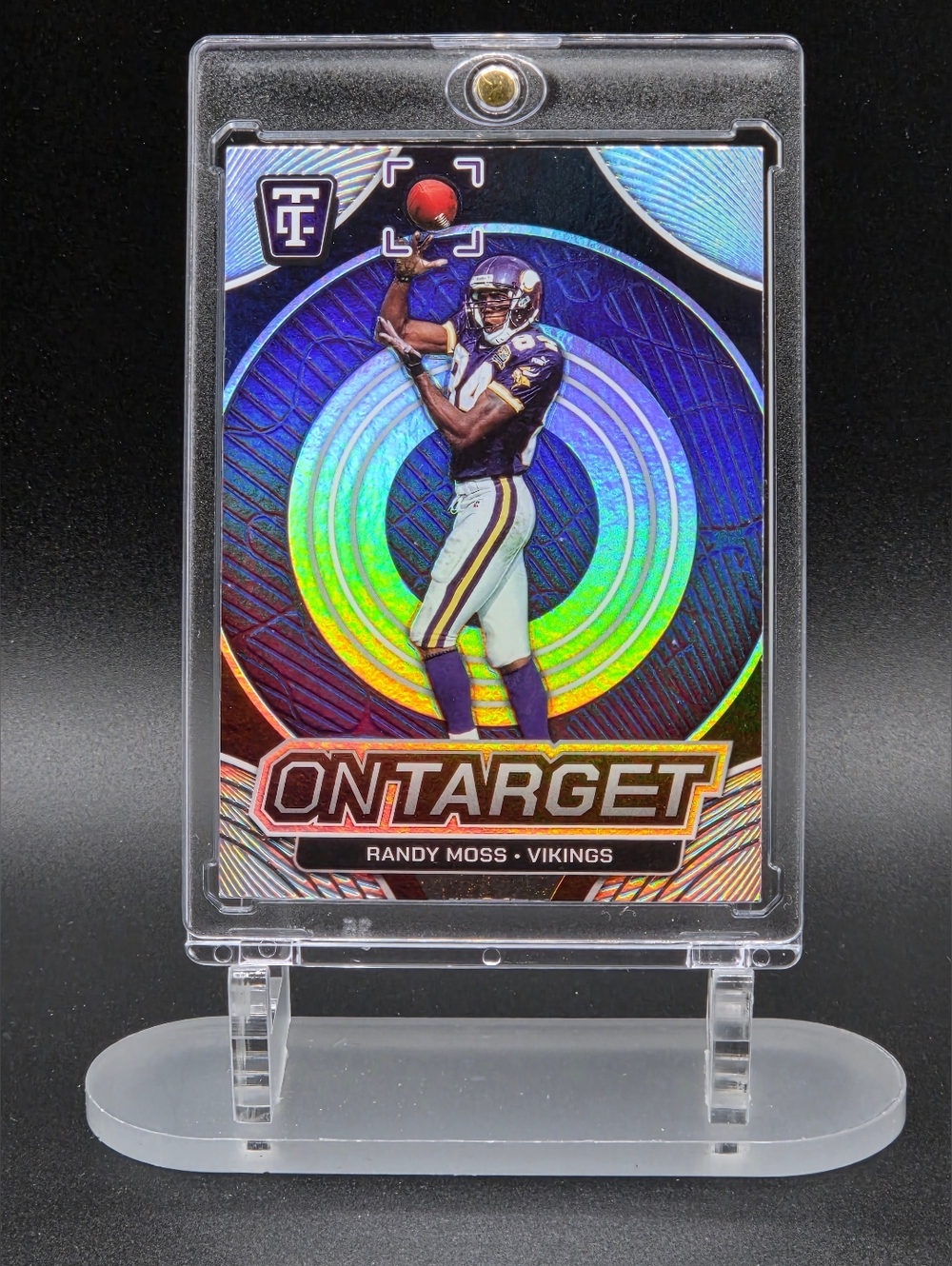 Randy Moss “On Target” Holo Insert -2024 Panini Totally Certified #17 (Vikings)